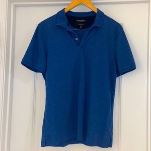 ✨HP✨ Banana Republic Luxury Touch Blue Polo